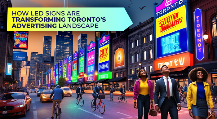 How LED Signs Are Transforming Toronto’s Advertising Landscape